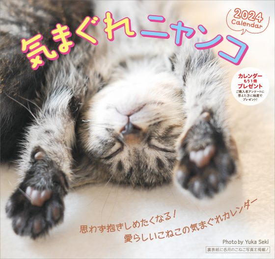 2024年 気まぐれにゃんこカレンダー